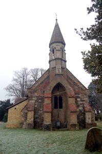 Billington church from the west December 2008